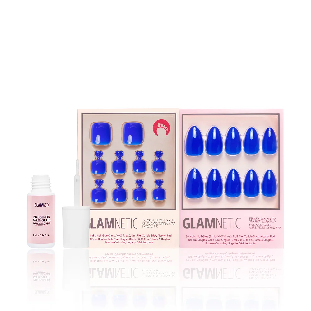 Cobalt Blue Mani Pedi - Image 4