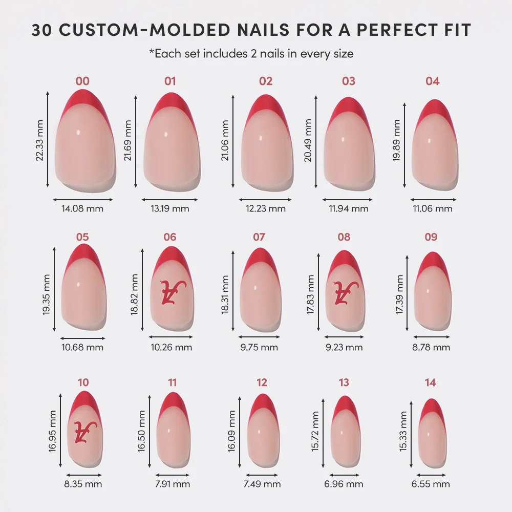 Alabama Crimson Tide Press-On Nail Set - Image 6