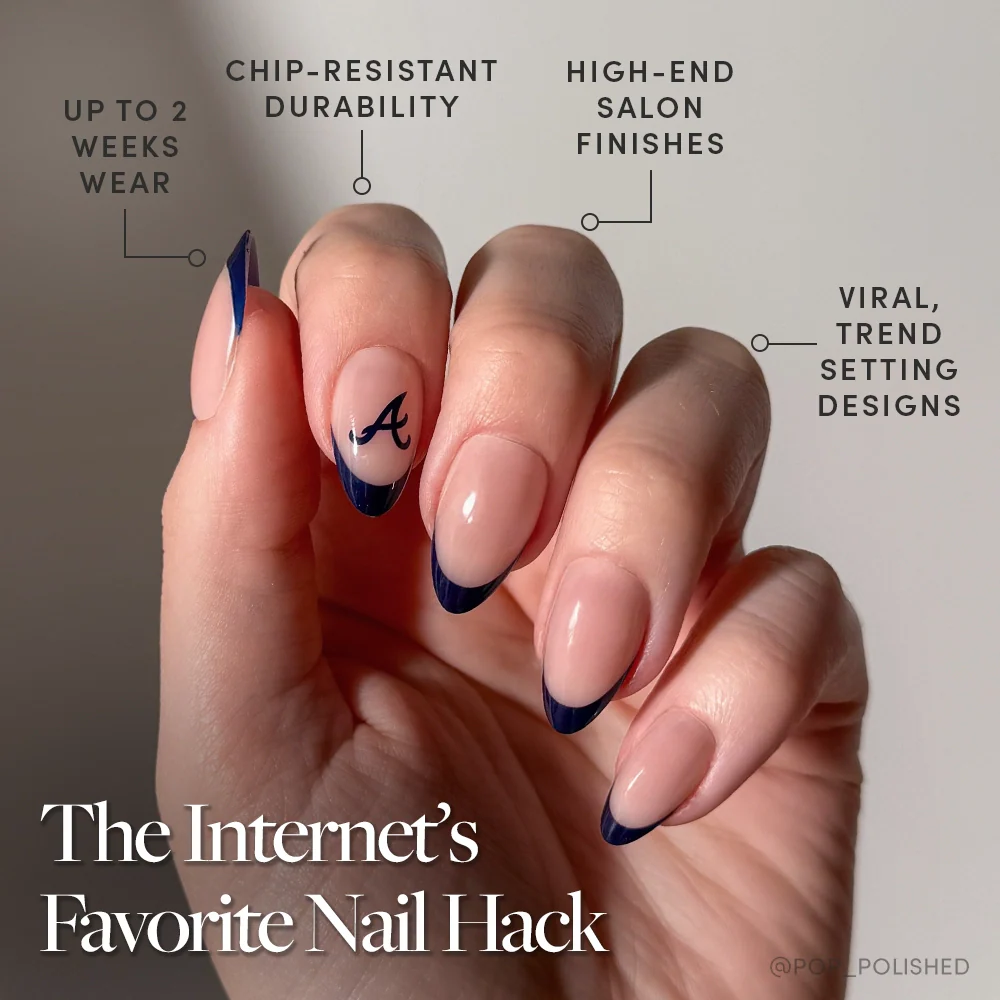 Atlanta Braves Press-On Nail Set - Image 5