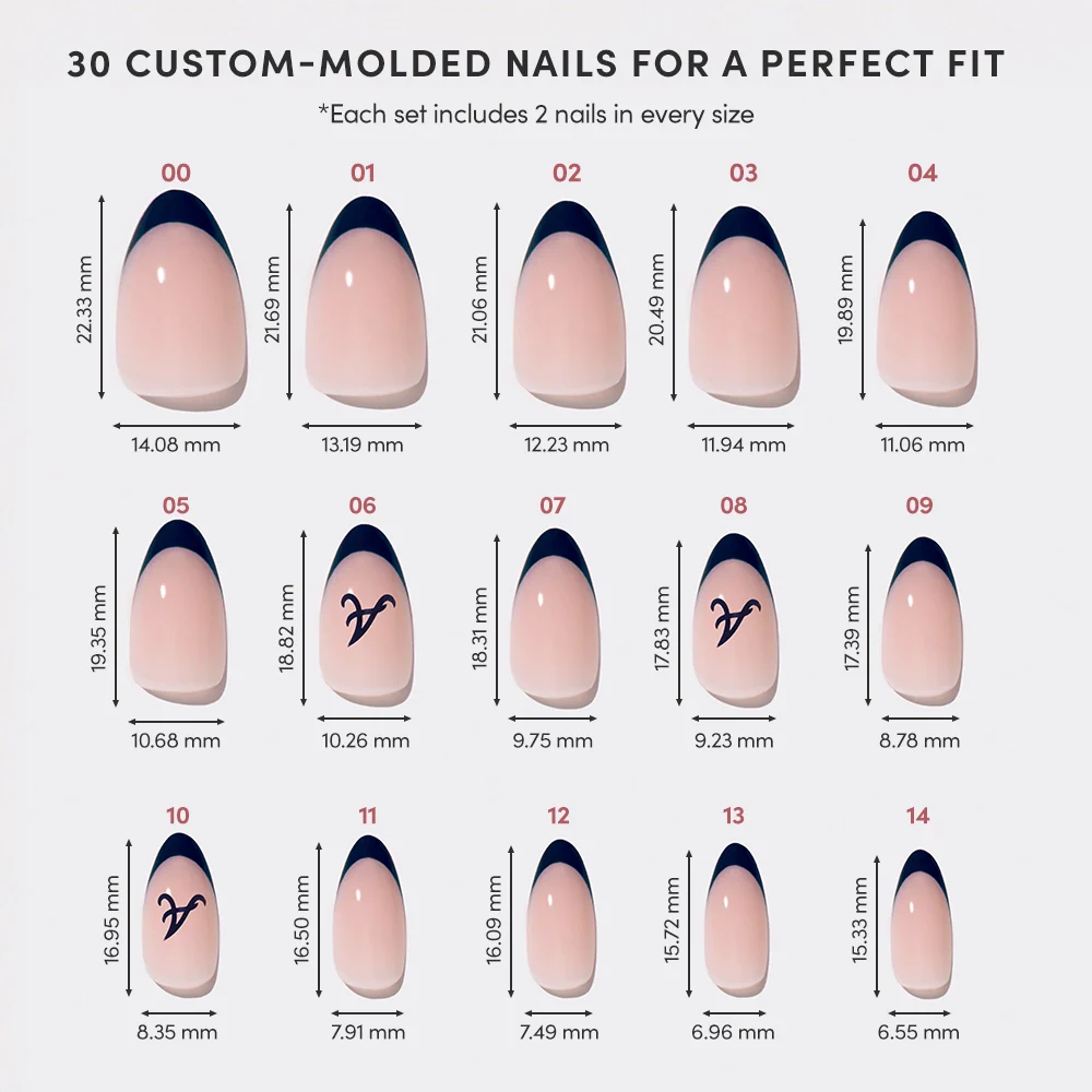 Atlanta Braves Press-On Nail Set - Image 6