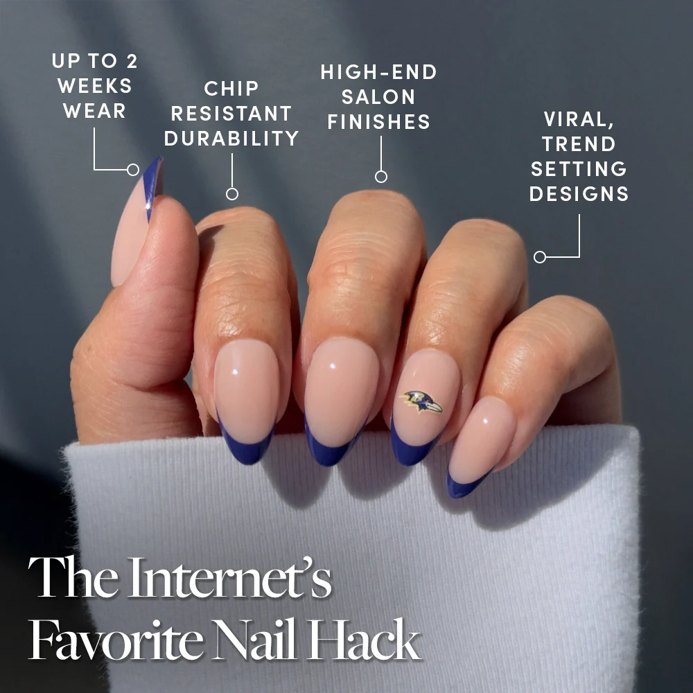 Baltimore Ravens Press-On Nail Set - Image 5