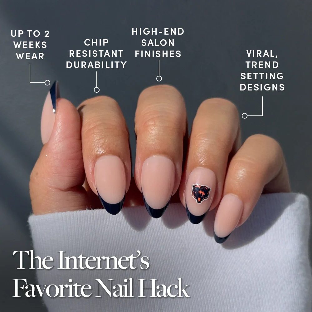 Chicago Bears Press-On Nail Set - Image 5