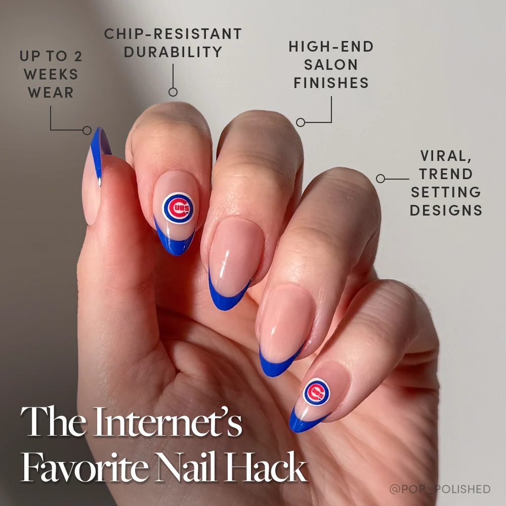 Chicago Cubs Press-On Nail Set - Image 5
