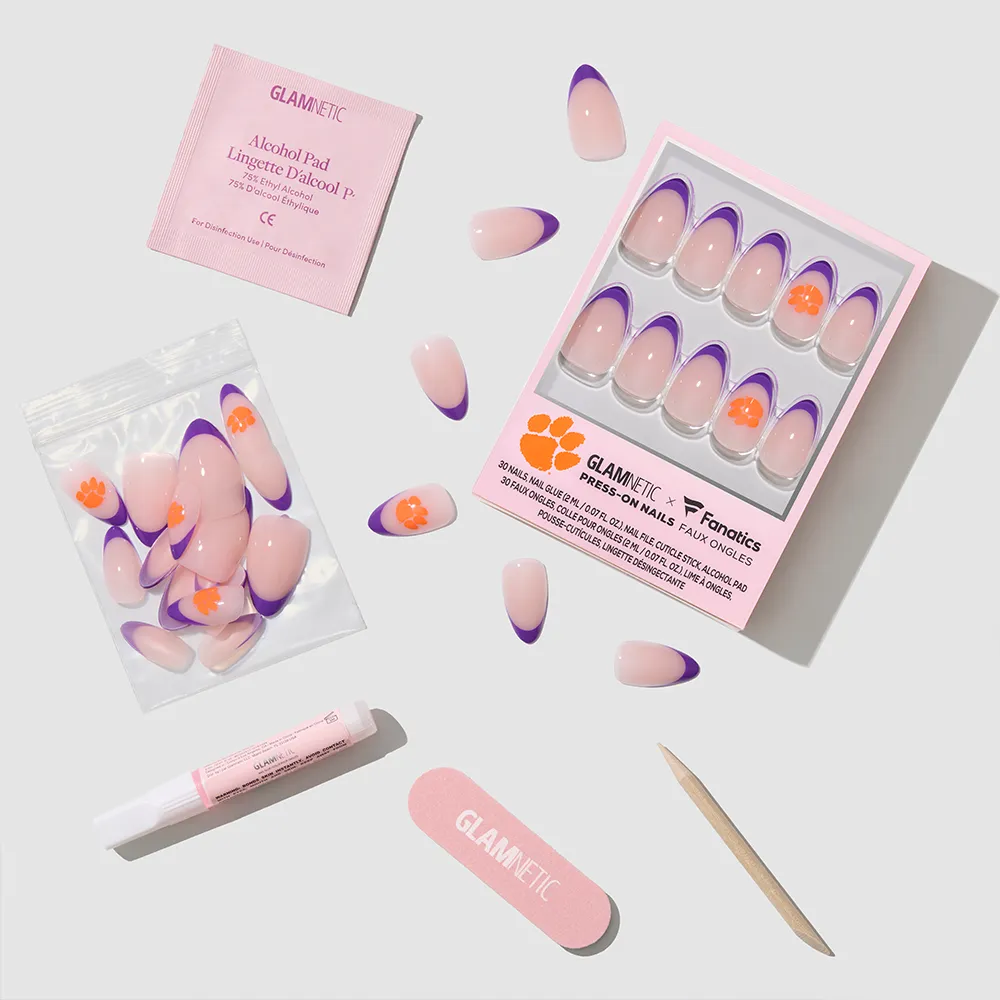 Clemson Tigers Press-On Nail Set - Image 4