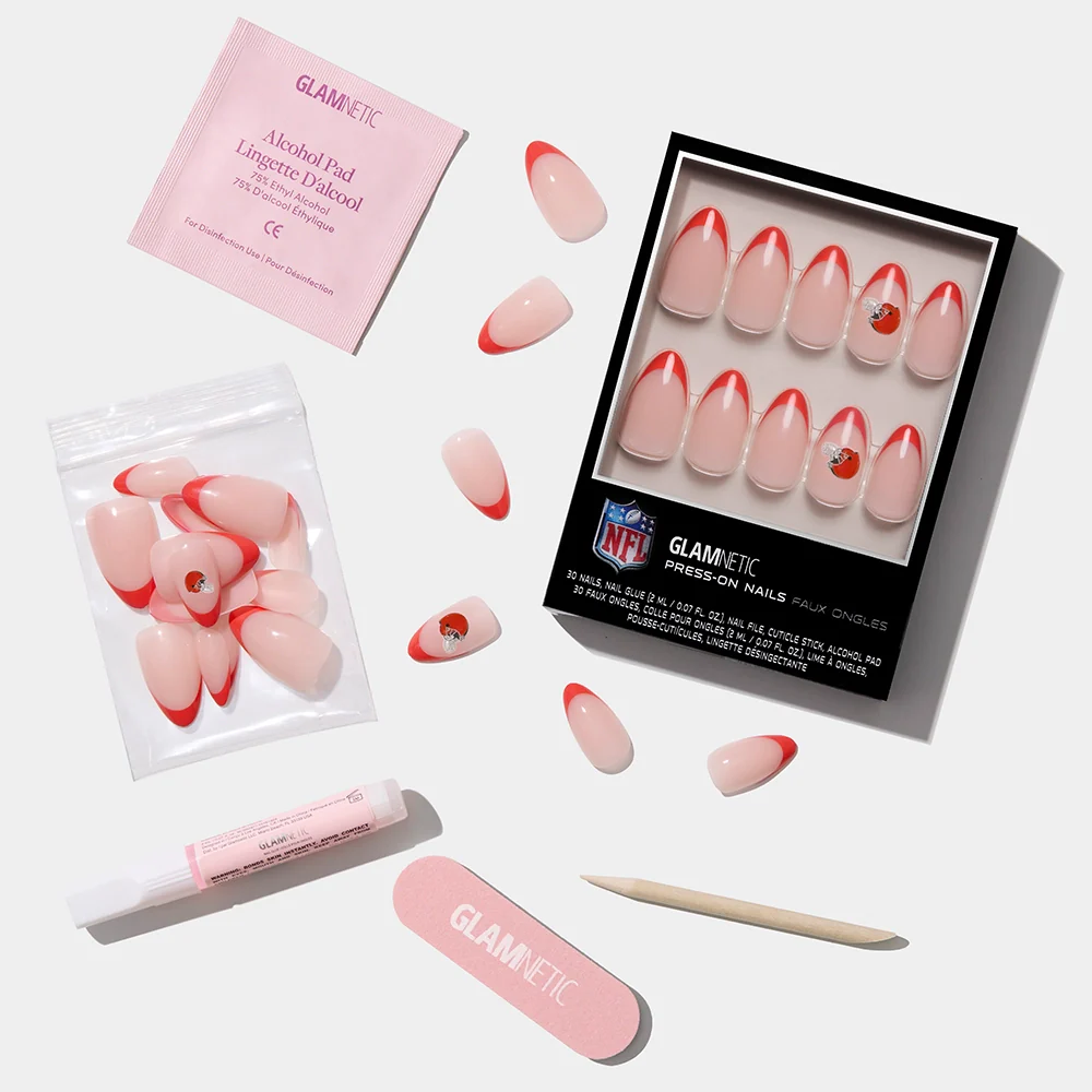 Cleveland Browns Press-On Nail Set - Image 4