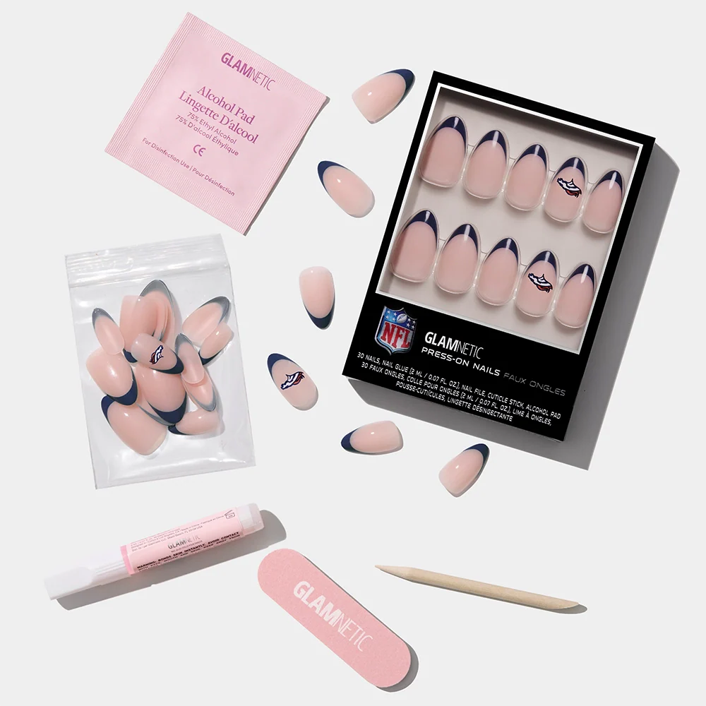 Denver Broncos Press-On Nail Set - Image 3
