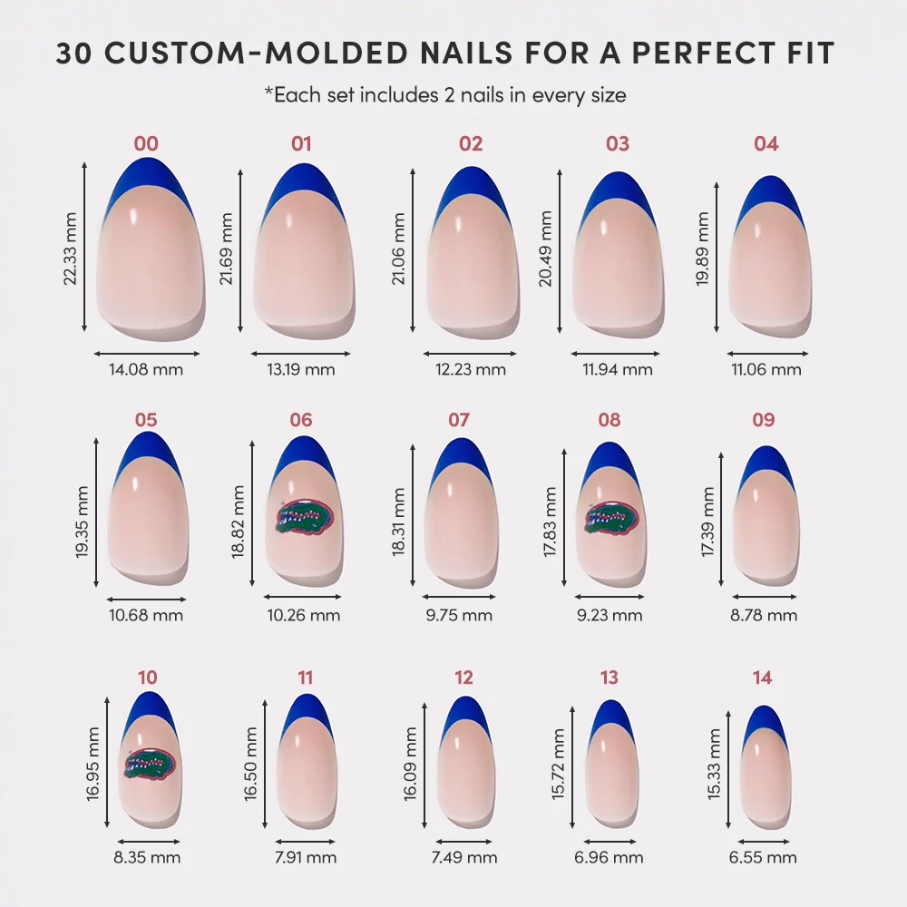 Florida Gators Press-On Nail Set - Image 6
