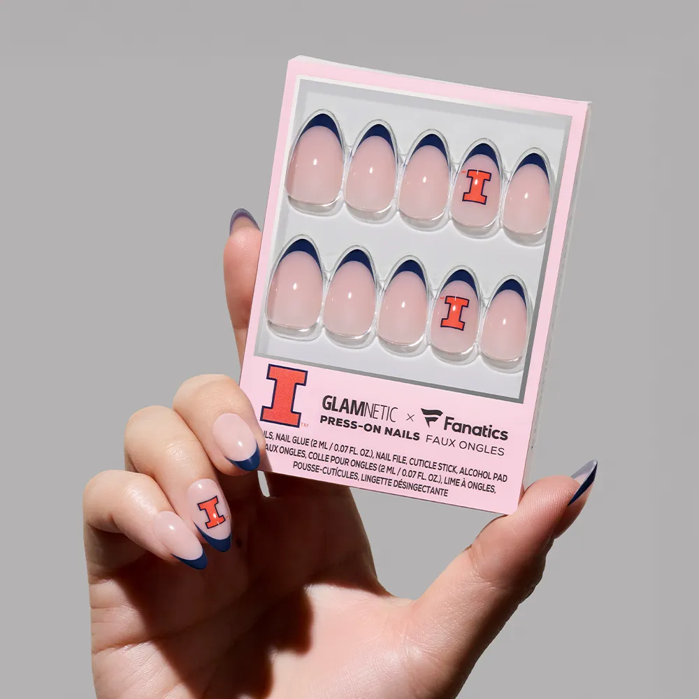 Illinois Fighting Illini Press-On Nail Set - Image 2
