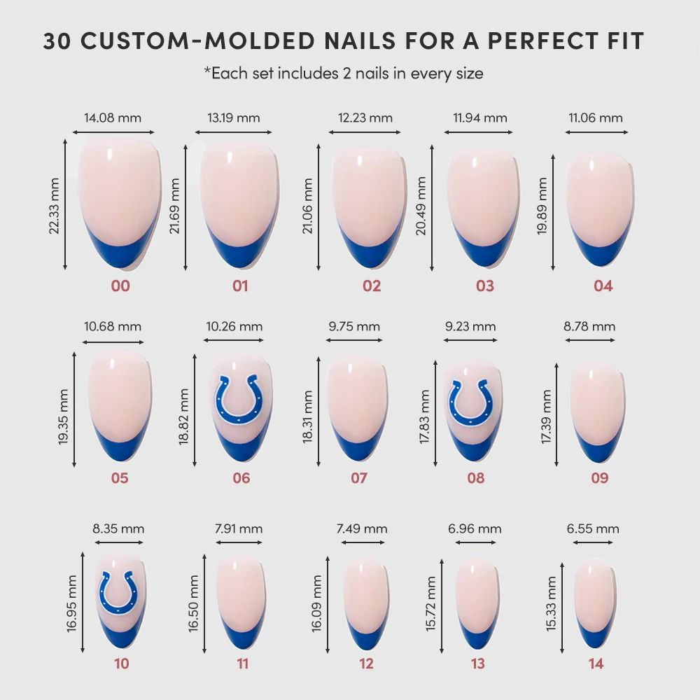 Indianapolis Colts Press-On Nail Set - Image 6
