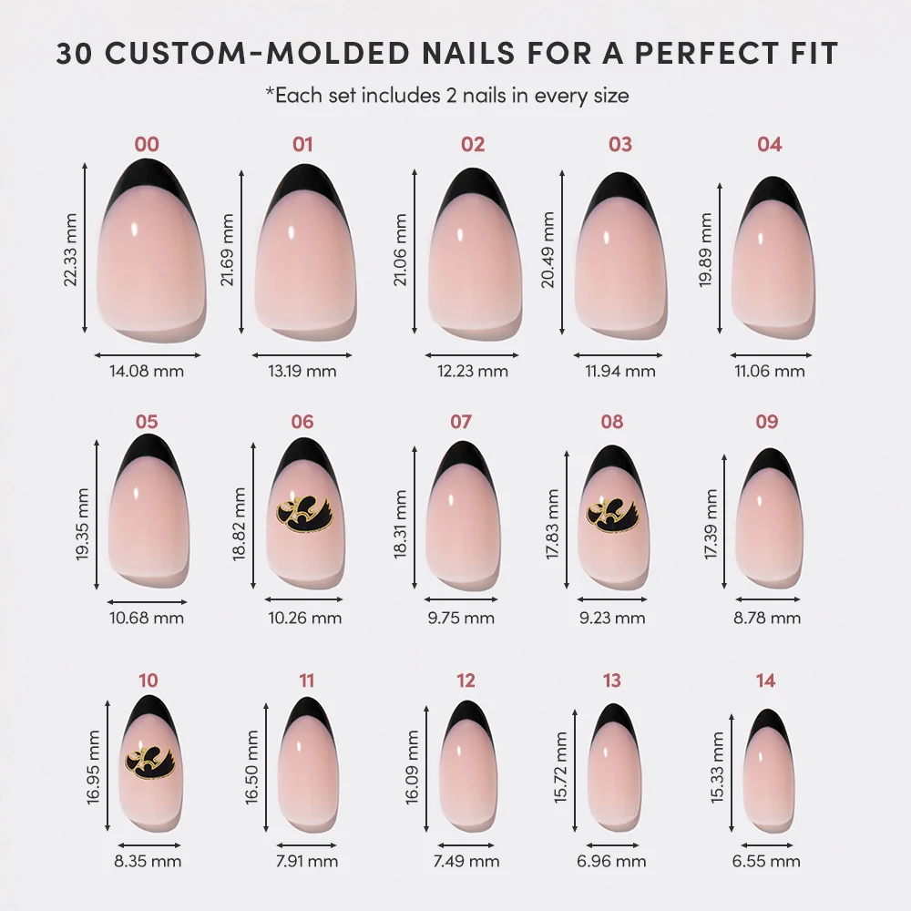 Iowa Hawkeyes Press-On Nail Set - Image 6