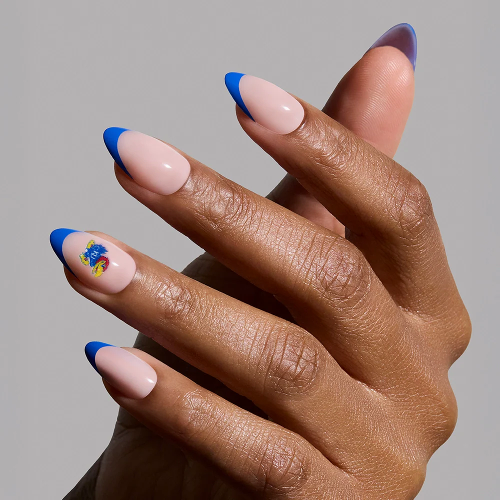 Kansas Jayhawks Press-On Nail Set - Image 3