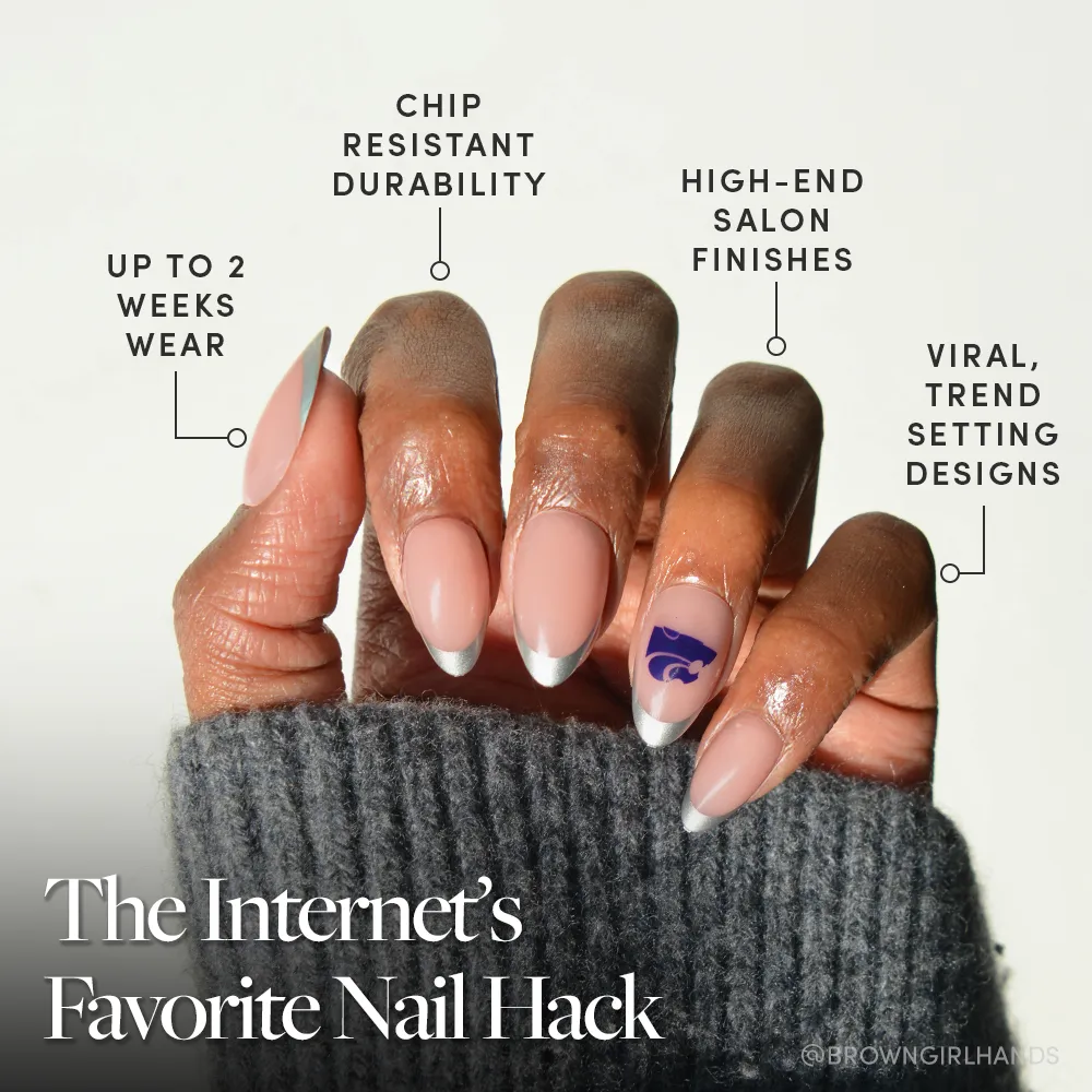 Kansas State Wildcats Press-On Nail Set - Image 5