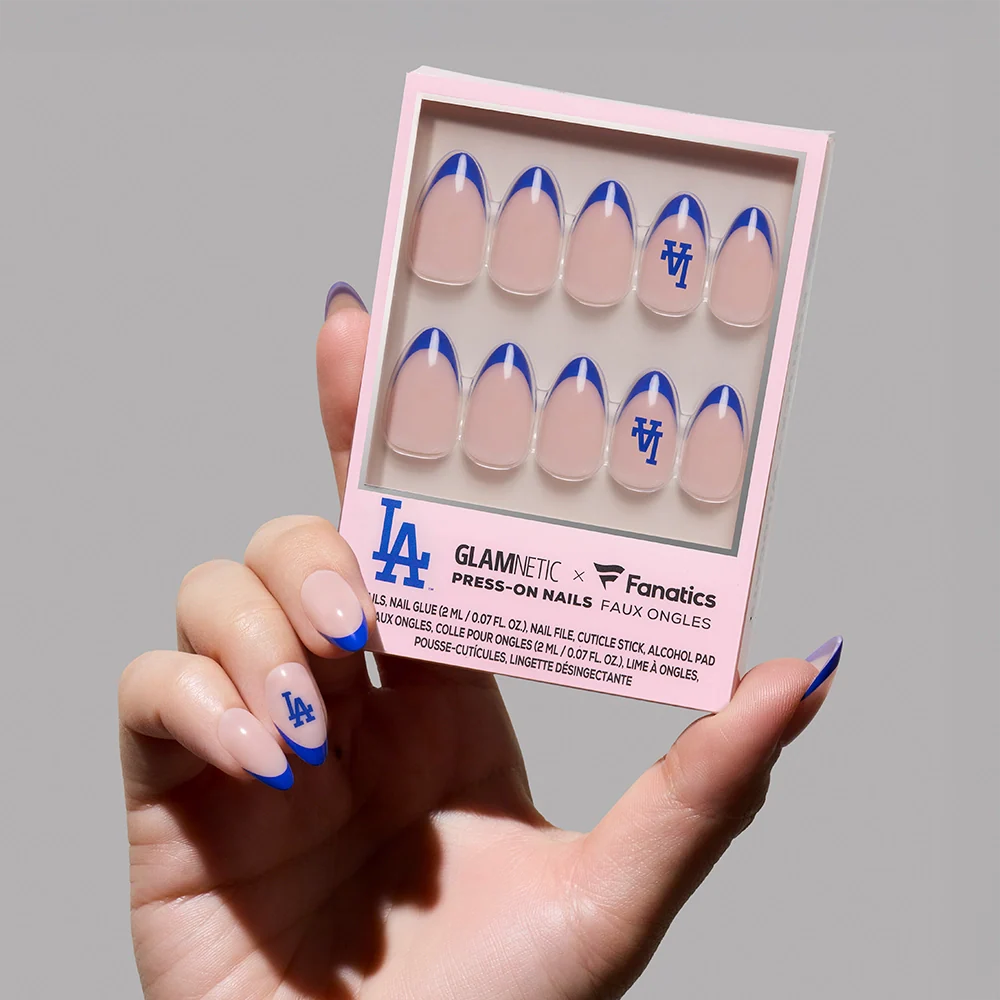Los Angeles Dodgers Press-On Nail Set - Image 2