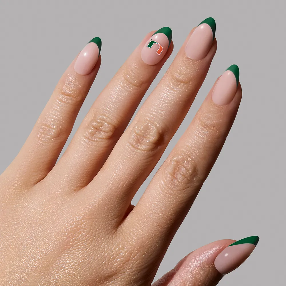 Miami Hurricanes Press-On Nail Set - Image 3