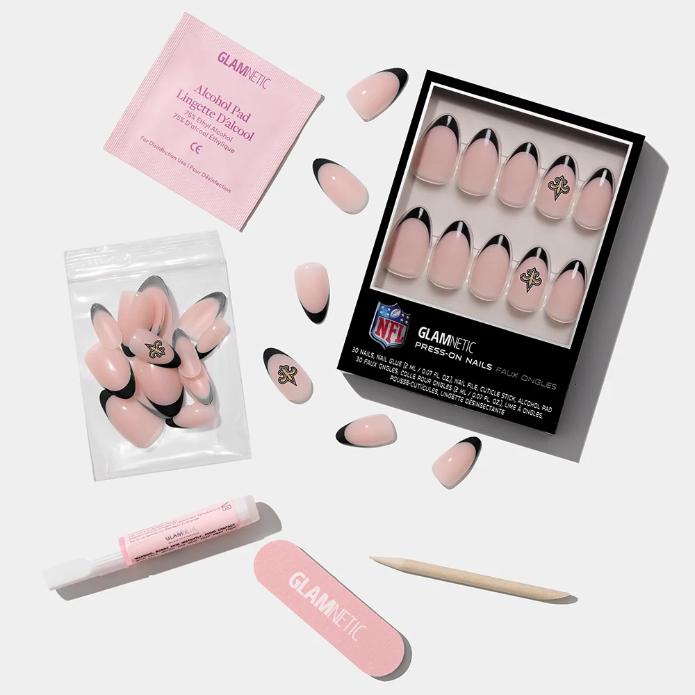 New Orleans Saints Press-On Nail Set - Image 4