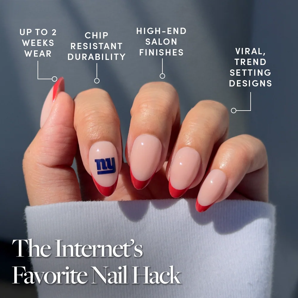 New York Giants Press-On Nail Set - Image 5
