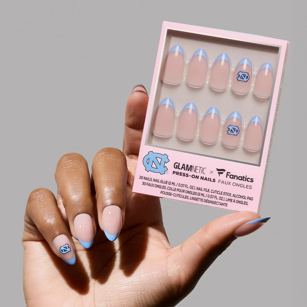 North Carolina Tar Heels Press-On Nail Set - Image 2
