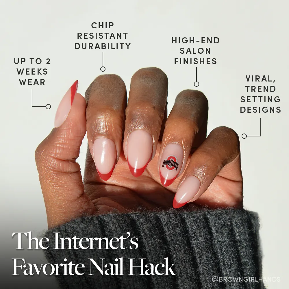 Ohio State Buckeyes Press-On Nail Set - Image 5