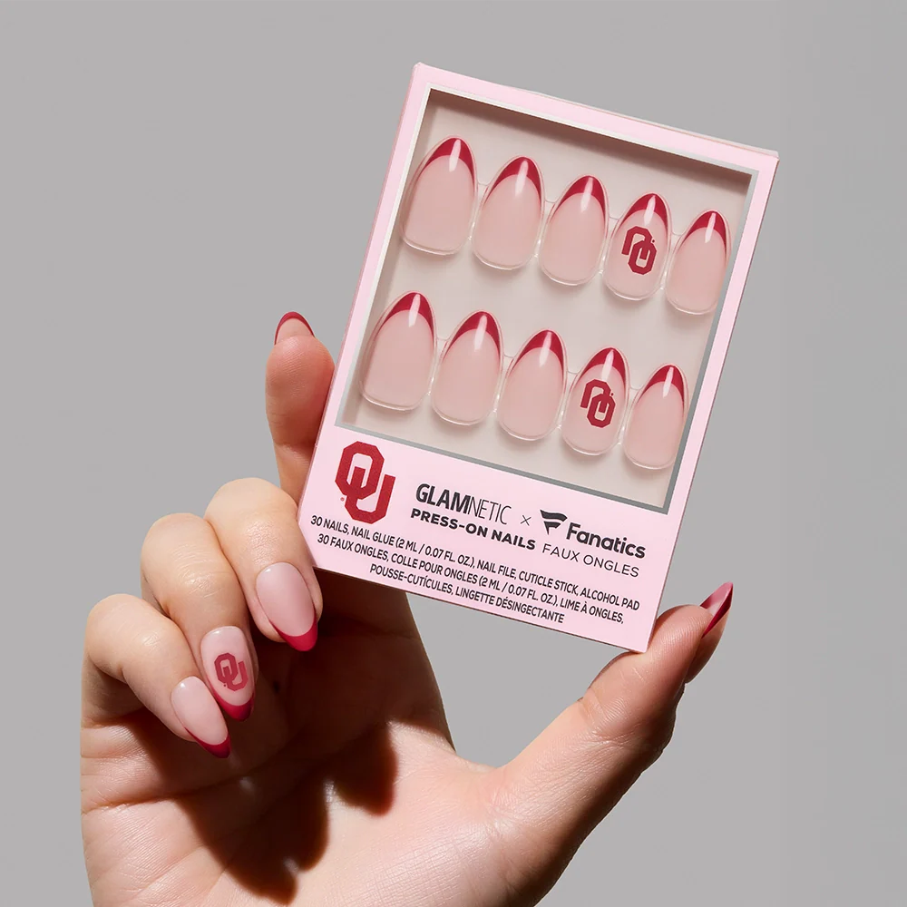 Oklahoma Sooners Press-On Nail Set - Image 2