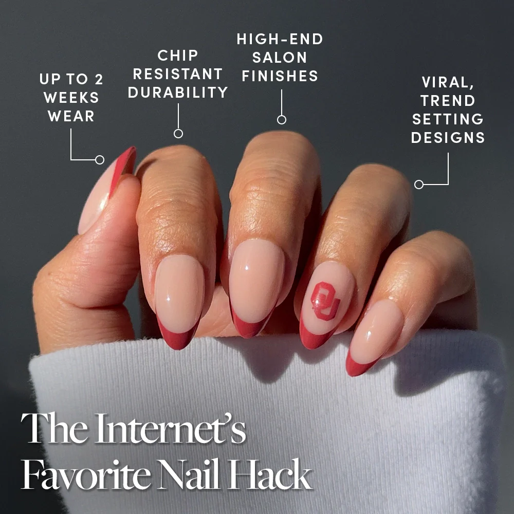 Oklahoma Sooners Press-On Nail Set - Image 5