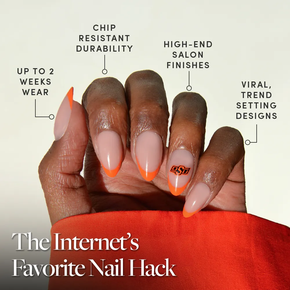 Oklahoma State Cowboys Press-On Nail Set - Image 5