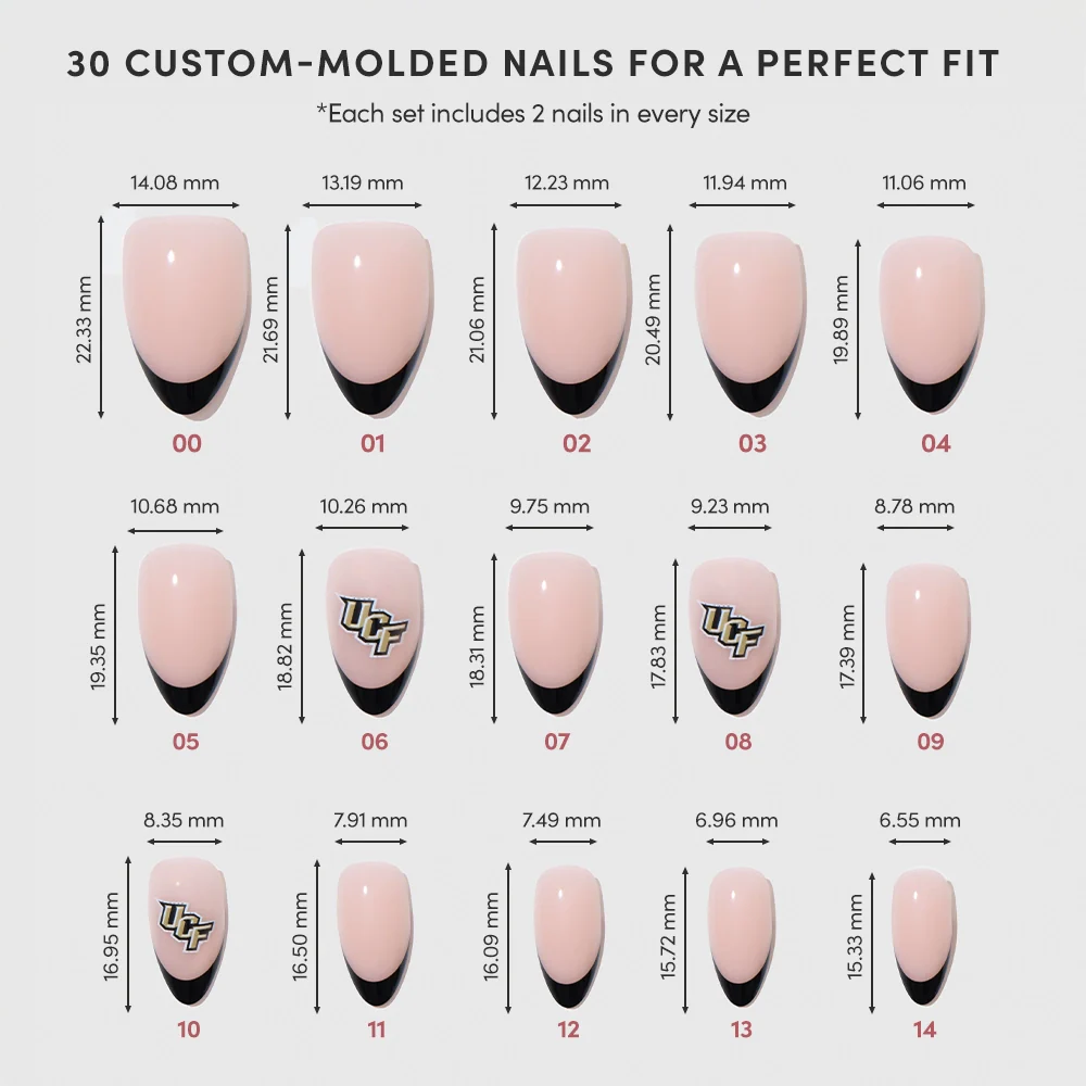 UCF Knights Press-On Nail Set - Image 6