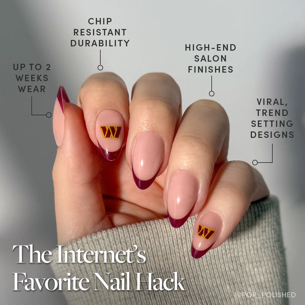 Washington Commanders Press-On Nail Set - Image 5