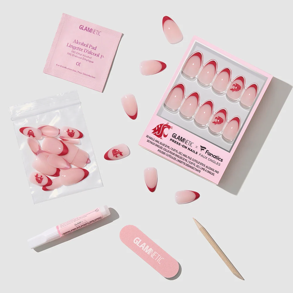 Washington State Cougars Press-On Nail Set - Image 4