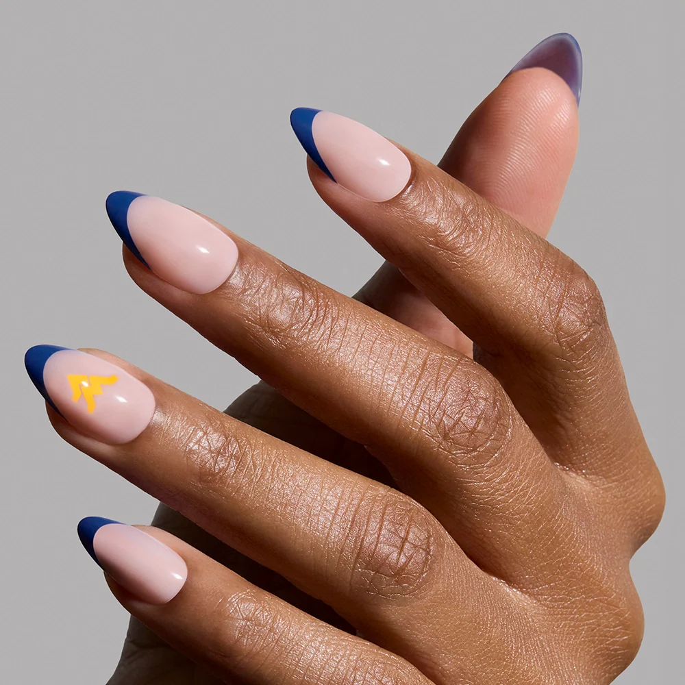 West Virginia Mountaineers Press-On Nail Set - Image 3