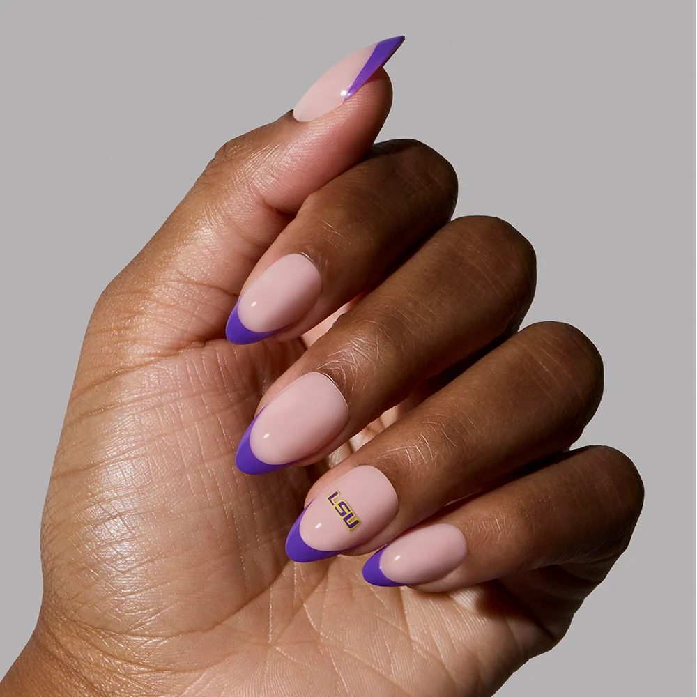 LSU Tigers Press-On Nail Set - Image 3