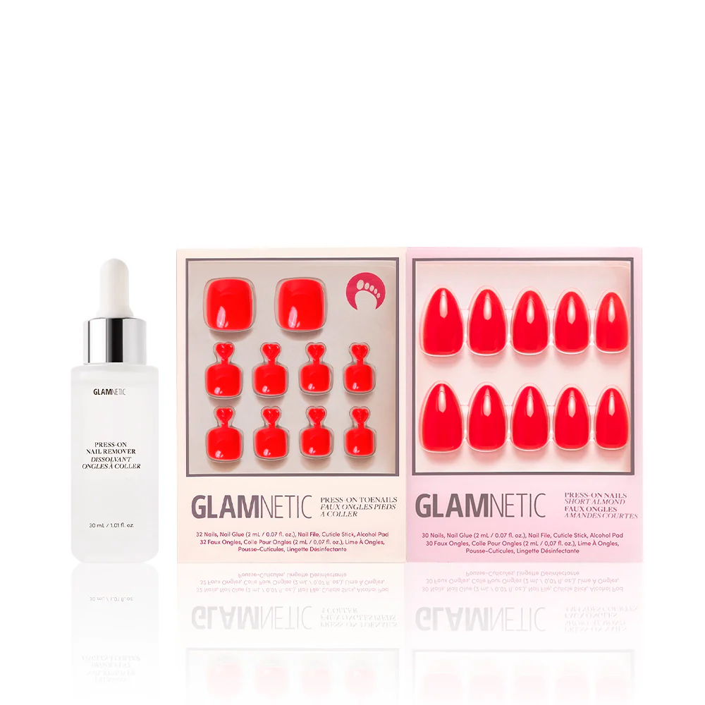 Fiery Red Mani Pedi - Image 5