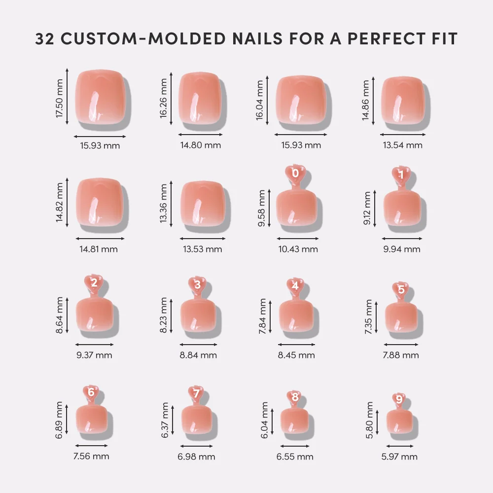 Sheer Peach Toenail - Image 7