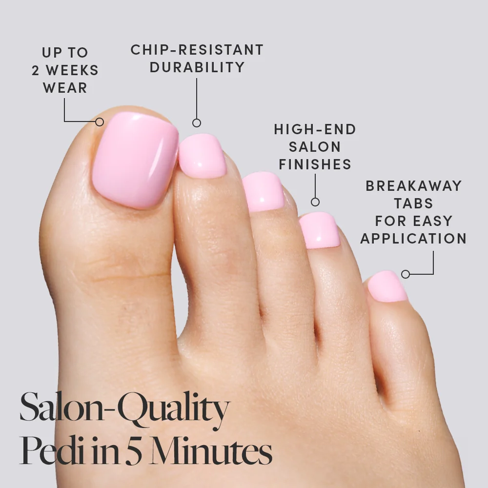 Think Pink Toenail - Image 4